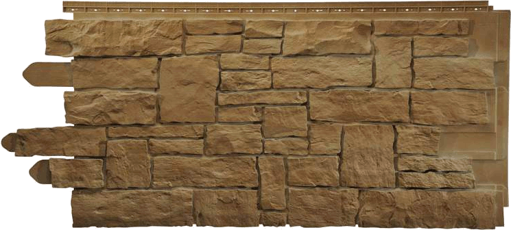 Produktbild von Fassadenverkleidung Kunststoff Novik Felsstein