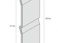 Blau ca.RAL 7046 T-REX Holzmaserung